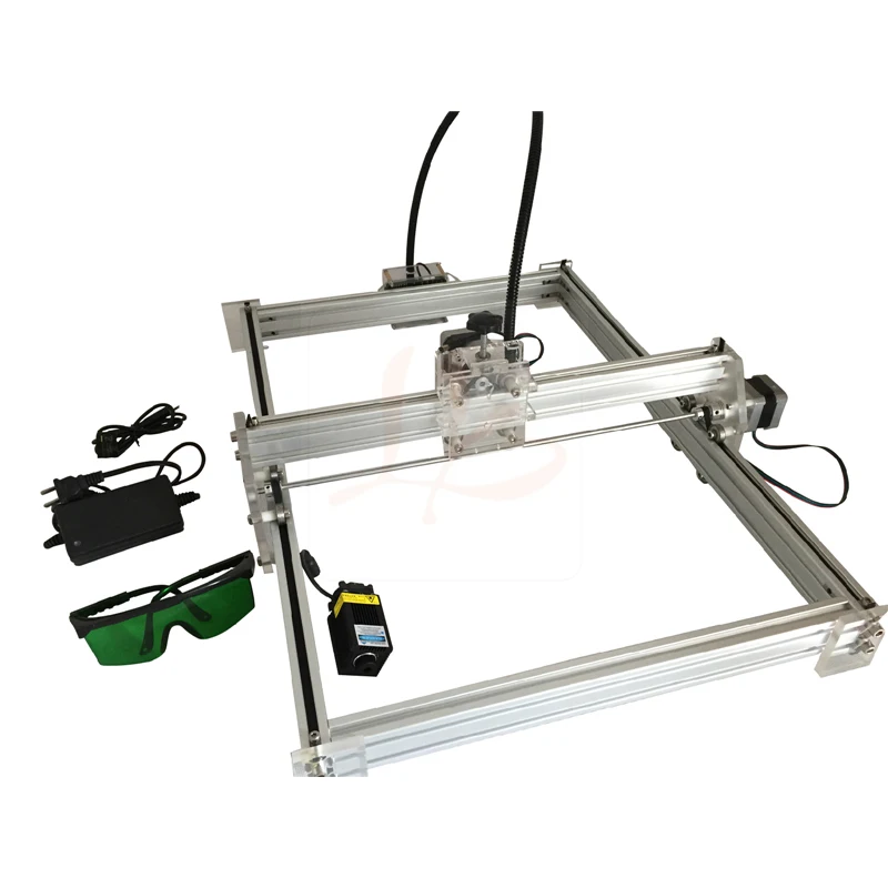 

Mini cnc engraving marking machine work area 35x50cm with laser height adjustable