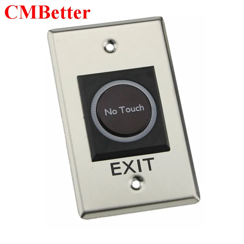 Newest Infrared sensor door switch DC12V automatic sensor switch access control switch door open button CM125 (4)