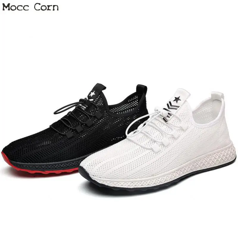 

Mens Trainers Casual Sneakers Men Summer Breathable Mesh Shoes Black White Male Tennis Shoe Running Sports Man Sneakers Trendy