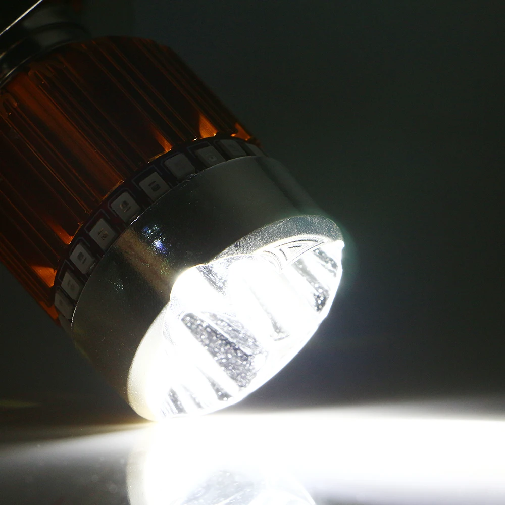 YM E Bright 4 шт. H4 3 светодиода белая противотуманная лампа + ангельские глазки RGB