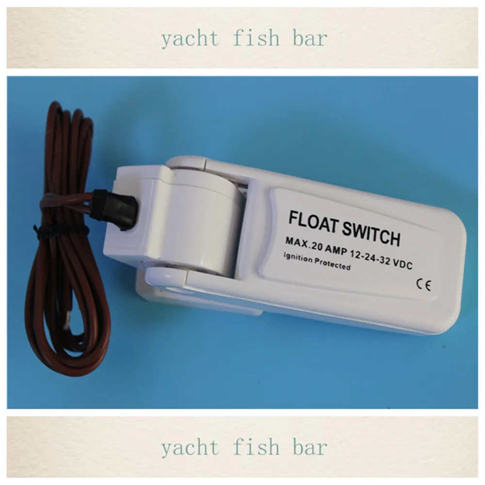 

Marine 20AMP 12-32V Bilge Pump Float Switch For Boat Yacht