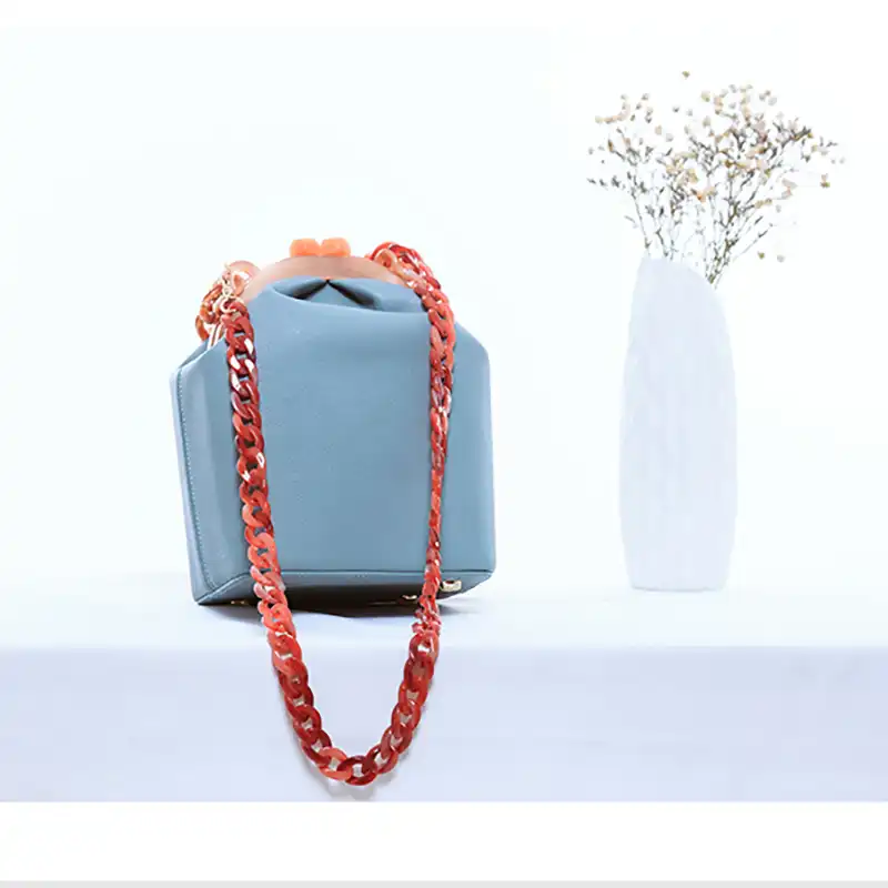 plastic chain bag strap