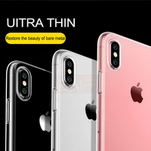 Ultra Thin Soft Transparent TPU Case For iPhone 8 8 7 Plus 7