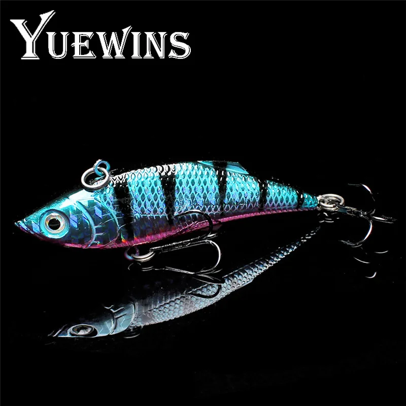 Yuewins 7 5 см 10 г Vib приманка реалистичные рыболовные приманки медленно опускается на