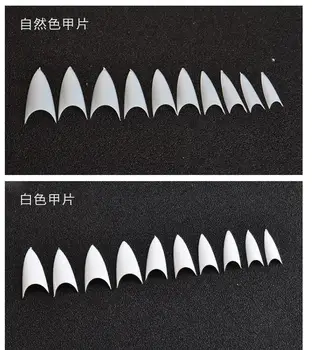 

Nail Clips French Tips Nail Stickers Nail Stickers Nail Fingers Finished 500 Pieces