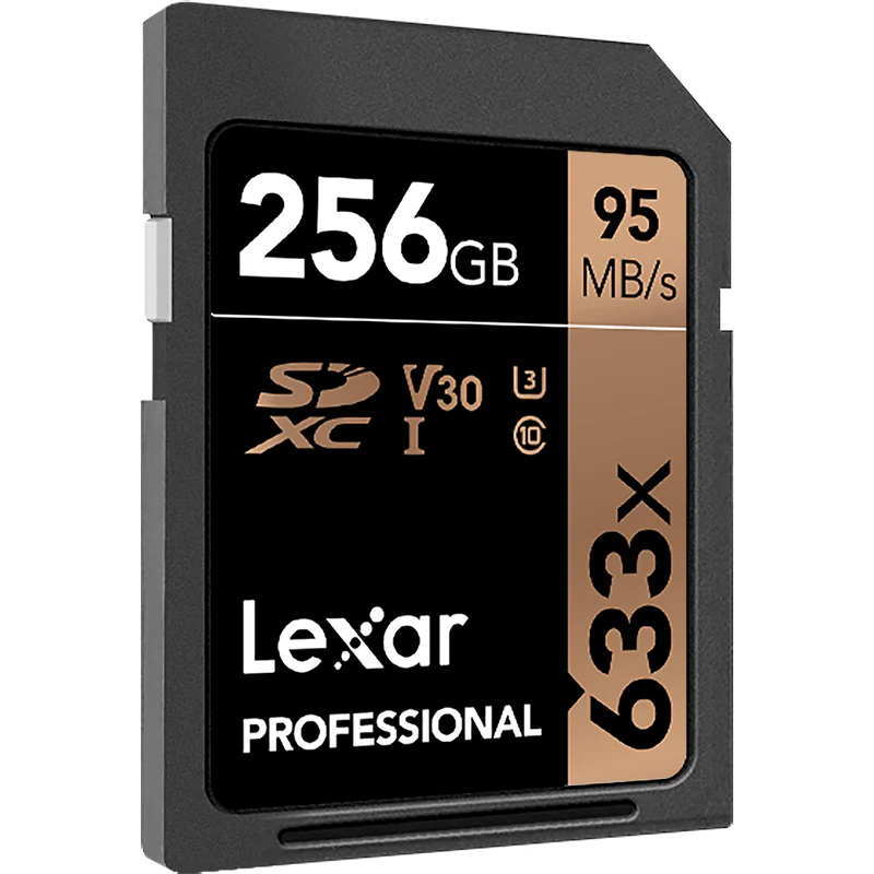 Скидка 50%! Lexar 95 м/с 256 ГБ 512 ГБ профессиональная SD SDXC карта U3 64G 32G 16G SDHC C10 633X карта памяти для цифровой SLR/HD камеры