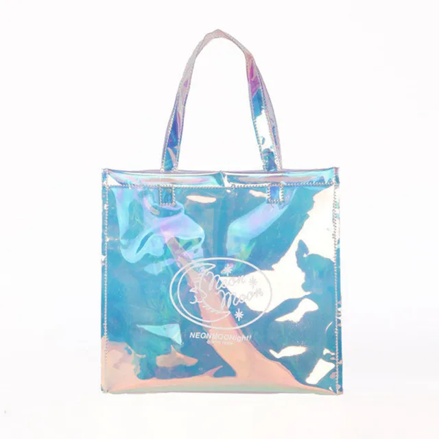 Summer Clear Bags Beach Women Handbags Hologram Glitter Transparent Summer Clear Bags Beach Women Handbags Hologram Glitter Transparent Pvc Ping Bag Bolsos