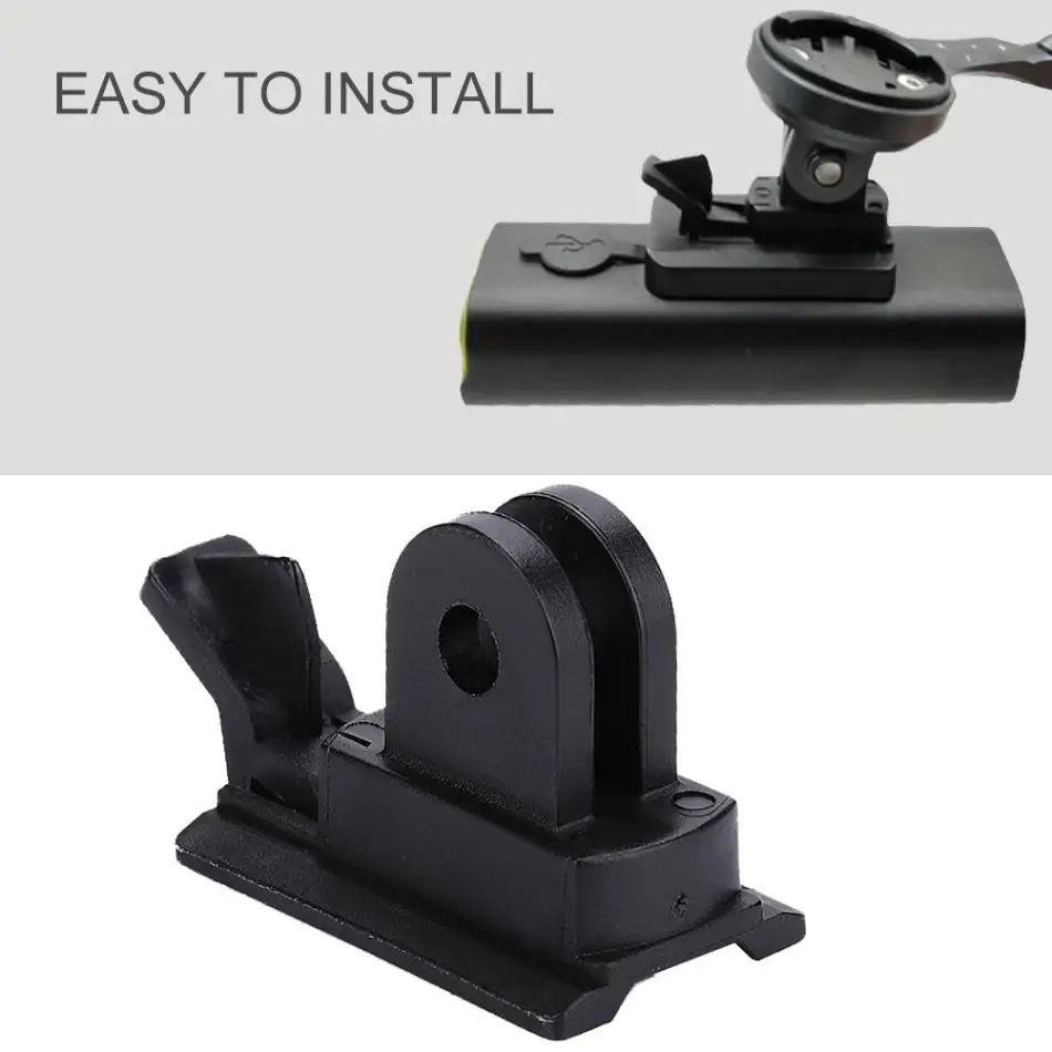 Best Bike Light Holder Flashlight Lamp Mount Bracket Connect to Gaciron LUMINA Computer Mount with Camera Adapter Bicycle Accessories 4