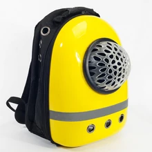 Космическая капсула в форме контейнер для перевозки домашних животных о отверстиями для воздуха ПЭТ Рюкзак шт. домашний питомец собака снаружи дорожная сумка переносная сумка в виде кота GB0157