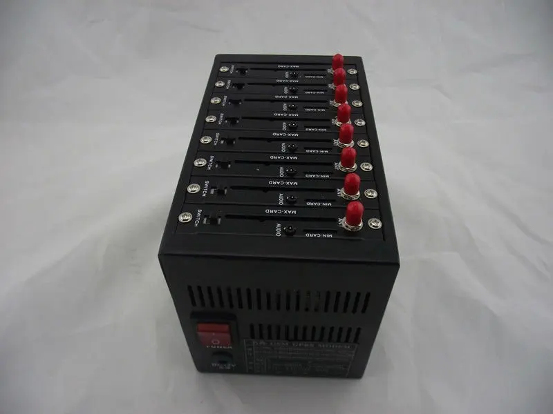 Wavecom 8 port USB gsm modem Q24plus 8 port gsm gprs modem pool
