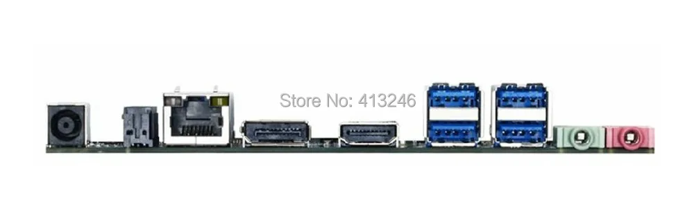 Высокое качество GA-B75TN ITX продукты Материнская плата 1155 i7 i5 i3 процессор Процессор HDMI Графический SSD wifi HDD DDR3