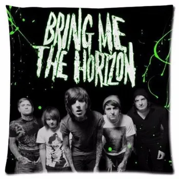 

2015 Customized Hot Band Bring Me The Horizon Pillow Sham Zippered Square Throw Pillowcase Best Pillow Cover Bedding Sets