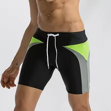 Мужские пляжные шорты, быстросохнущие,, летние, пляжные, для серфинга, с карманами, для плавания, шорты, спортивные, боксеры, для бега, для плавания, шорты, Sunga Masculina* E