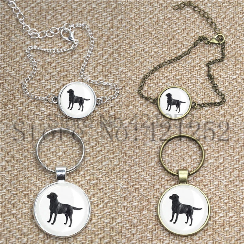 Hitam Anjing Labrador Lds Mormon Ctr Hadiah Untuk Dia Kalung