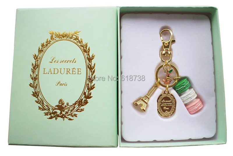 2015 New Macaroon keychain with I letter-gift box.jpg