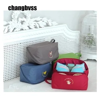 

Large Capacity Storage Bag For Women Bra Underwear Portable Female Travel Organizer Luggage Organizer Clothes Sorting Pouch Case