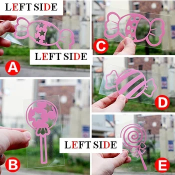 

LEFT SIDE Full Body Car Stickers Cherry Blossom Car Stickers Cute and Casual Stickers Lovely Multicolored Car Sticker