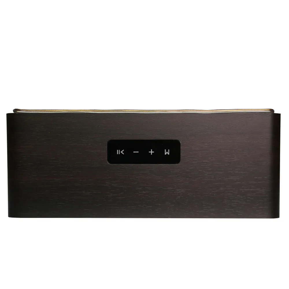 LONPOO 20 Вт деревянный Bluetooth динамик беспроводной стерео сабвуфер сенсорный экран управление USB AUX домашний кинотеатр Bluetooth динамик