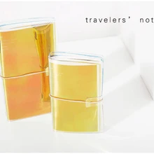 3 шт. лазерной небольшой свежий и простой блокнот с Портативный Руководство дизайн