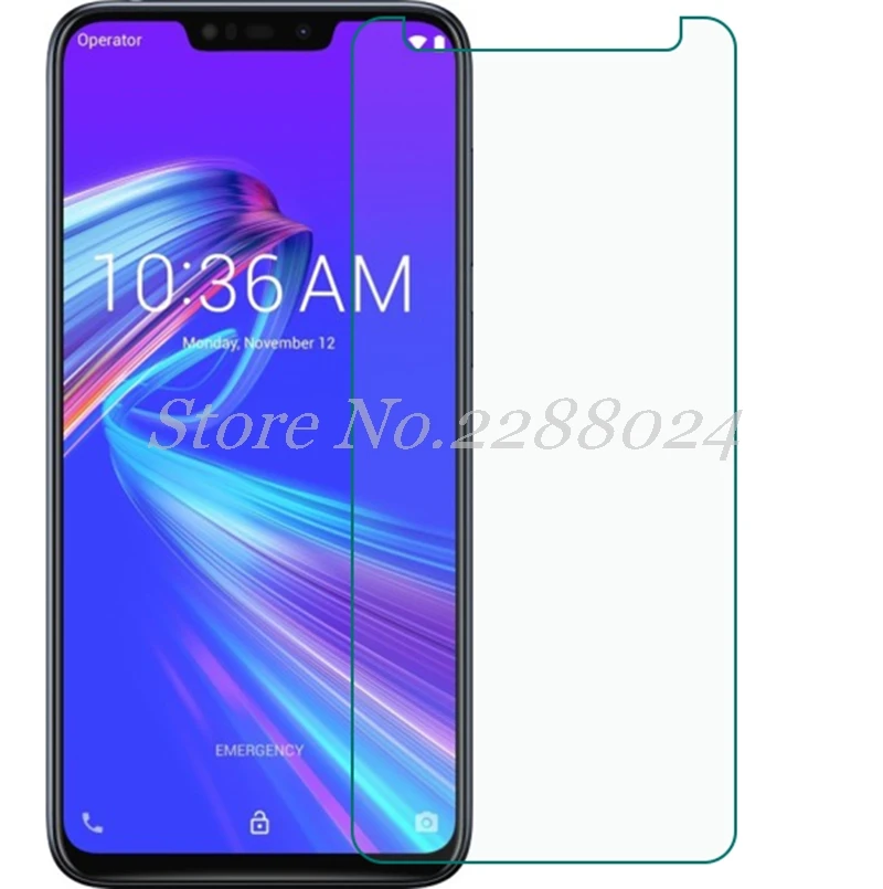 Smartphone 9H Tempered Glass for ASUS ZenFone Max M2 ZB633KL GLASS Protective Film Screen Protector cover phone ZB632KL | Мобильные
