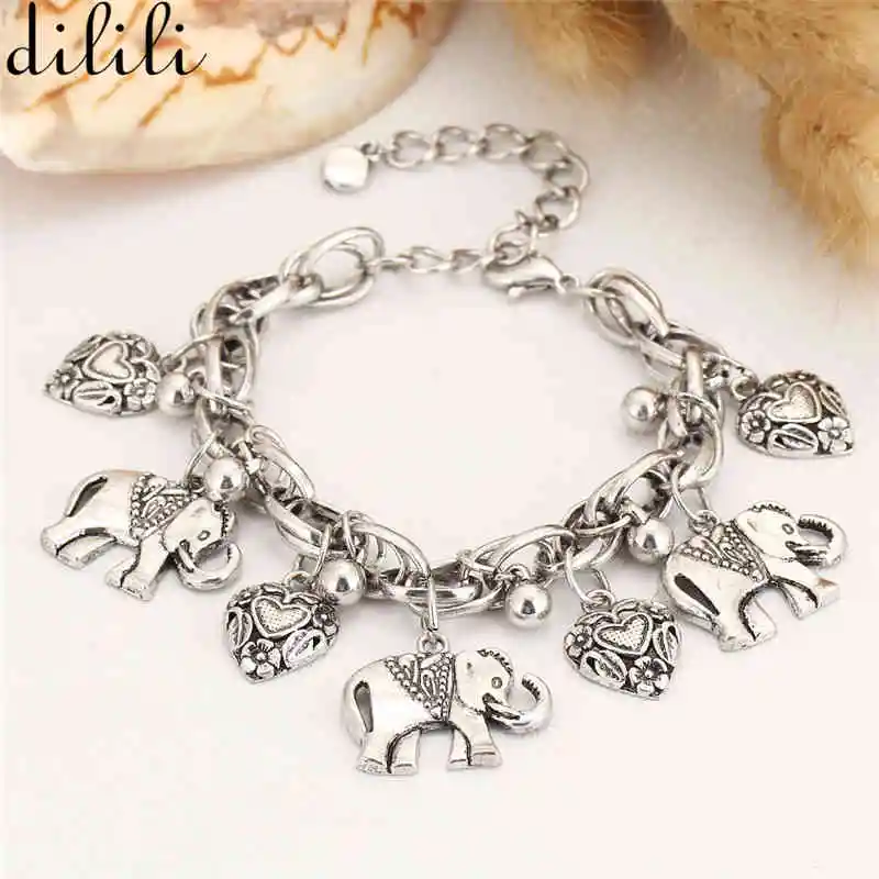 серебряный браслет со слонами. серебряный браслет слоны. браслет слоники серебро. браслет слоны серебро. браслет слоники jenavi.
