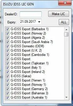 

SpecDiag For ISUZU E-IDSS and G-IDSS keygen ( License generator)