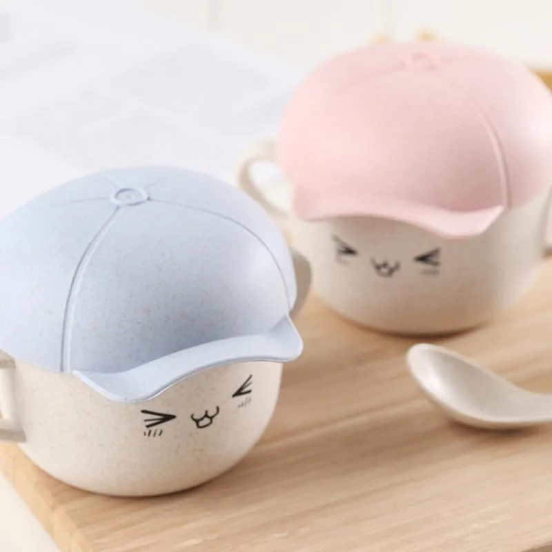 

Baby Microwave Kids Infant Cute Feeding Plate Fruit Dishes Baby Divided Placemat Toddler Plate Bowl Child Tableware 8