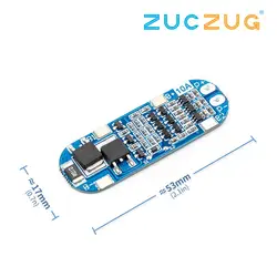3S 11,1 V 12V 12,6 V литиевая батарея Защитная плата перезаряженный переразрядный короткого замыкания функция 10А ток
