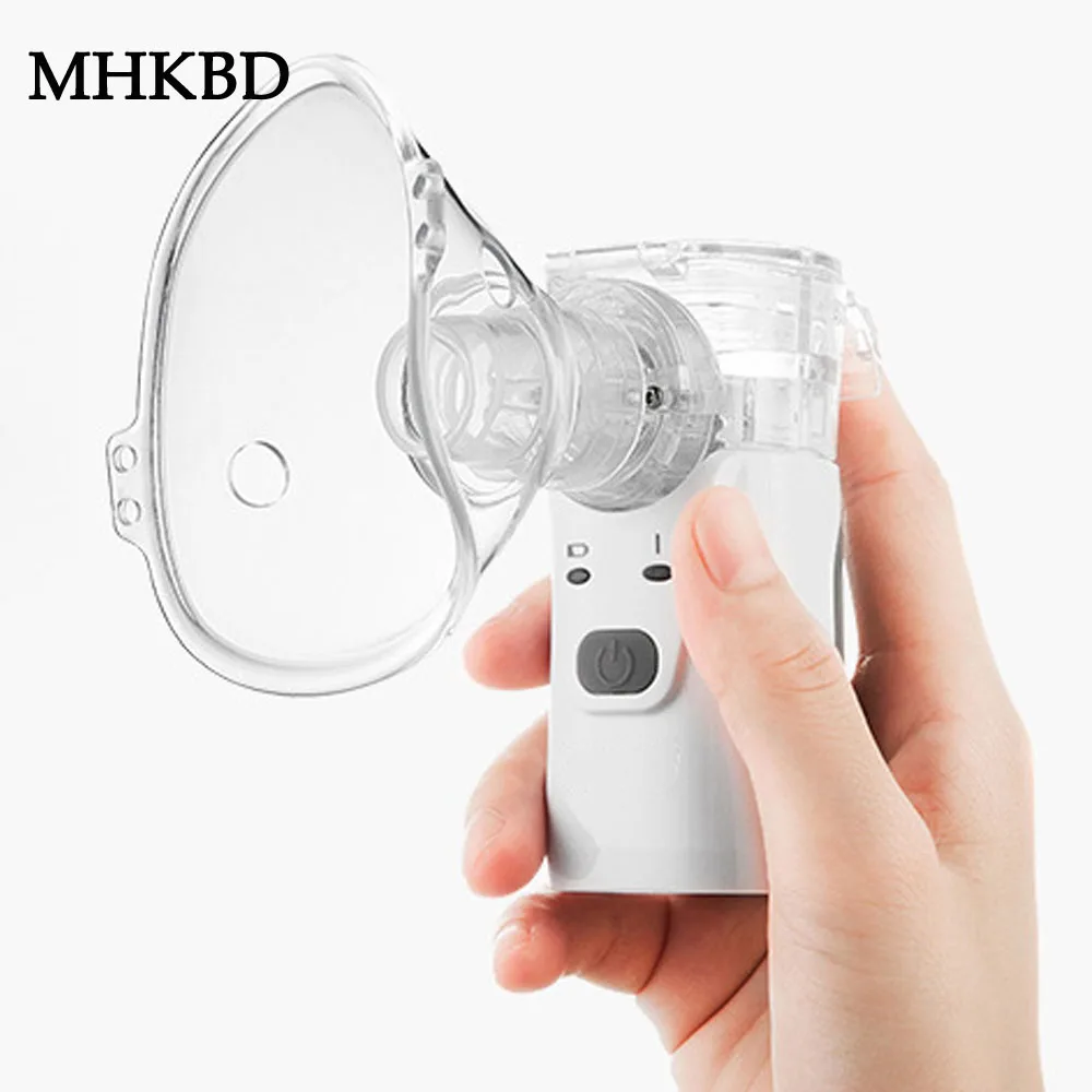 

MHKBD Inhalator Household Medical Therapy Atomized Health Care Compressor Nebulizer Handheld Use For Adults Kids Portable Family