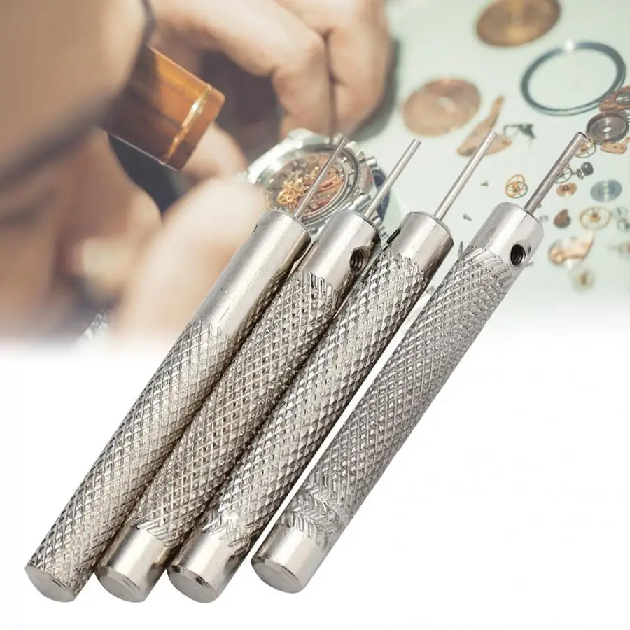 Профессиональный 4 шт./компл. ремешок для часов на ремешке с контактом на весну бар для удаления часов ремонт аксессуаров инструмент для часовщика