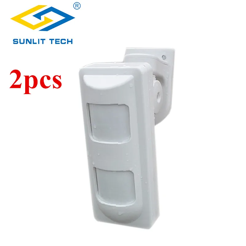 2pcs Wireless Dual PIR Sensor Pet Immune Motion Detector 433Mhz Alarm Sensors For Wireless GSM/PSTN Home Security Alarm System 2pcs Wireless Dual PIR Sensor Pet Immune Motion Detector 433Mhz Alarm Sensors For Wireless GSM/PSTN Home Security Alarm System