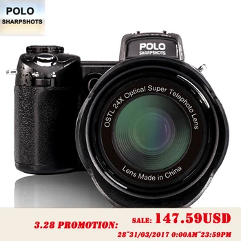 PROTAX D7100 33MP FHD DSLR Half-Professional Digital Cameras 24x Telephoto & Wide Angle Lens sets 8X Digital zoom Cameras Focus