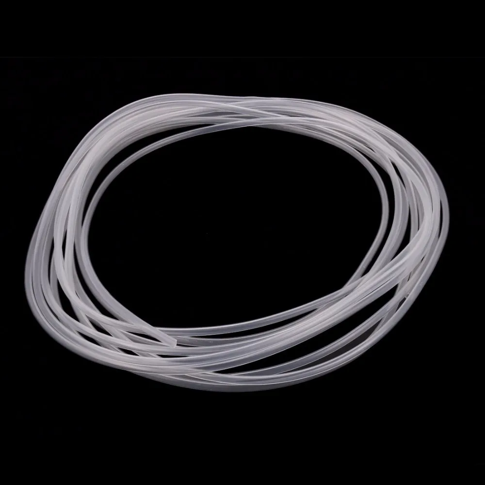 

Uxcell Hot Sale 1PCS 5M Length Transparent Silicone Rubber Tubing Hose Pipe 3Sizes Food grade Flexible Hose