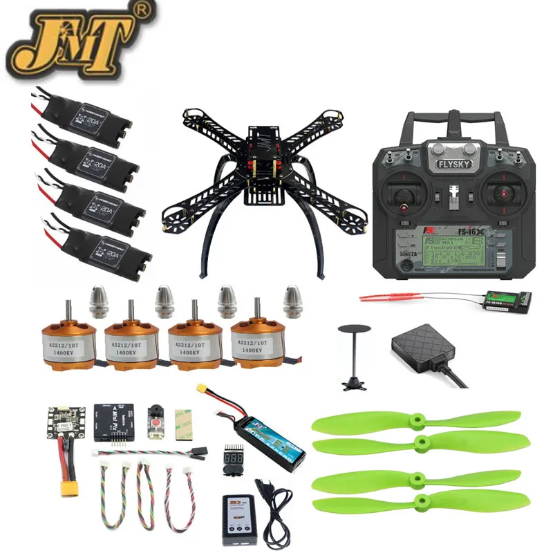 JMT DIY Полный Комплект Mini 310 FPV Aircraft 2 4G 10CH передатчик 4 осевой Дрон PIX M8N GPS PIXHAWK режим