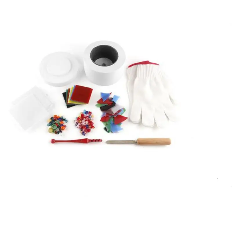 9pcs/Set Professional Small Microwave Kiln Kit For DIY Jewelry Glass Fusing | Дом и сад