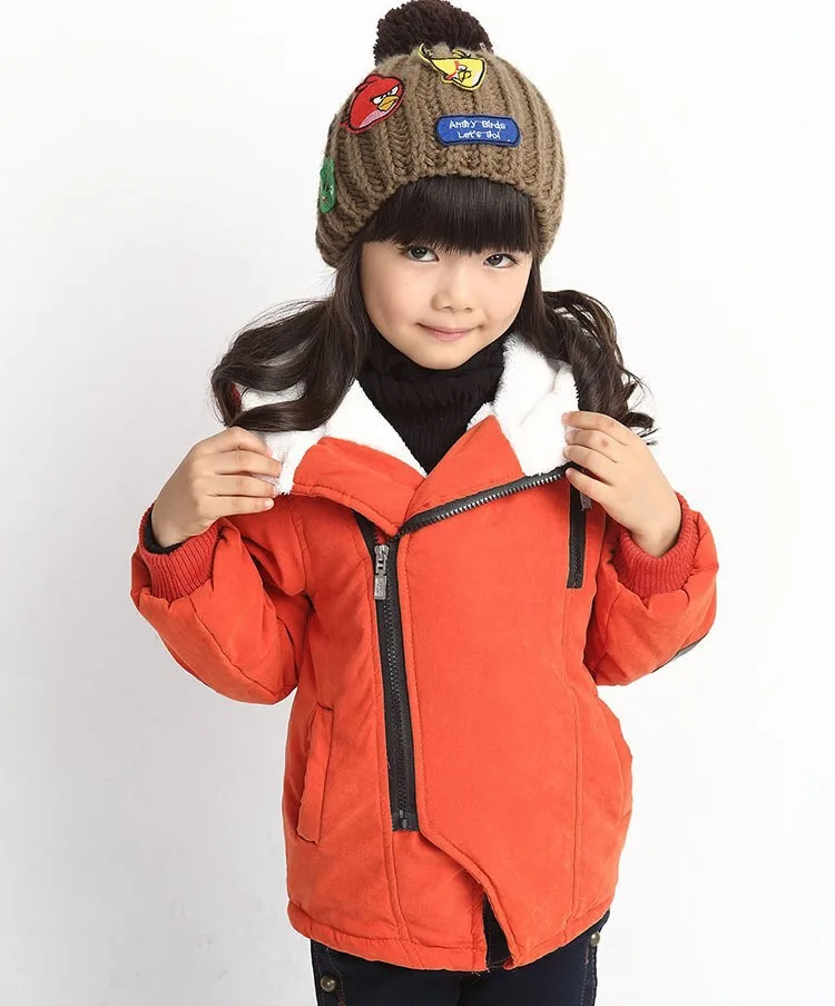 Коллекция года, зимняя детская одежда кашемировые Утепленные Пальто с капюшоном для мальчиков и девочек, повседневные стеганые пальто, парки