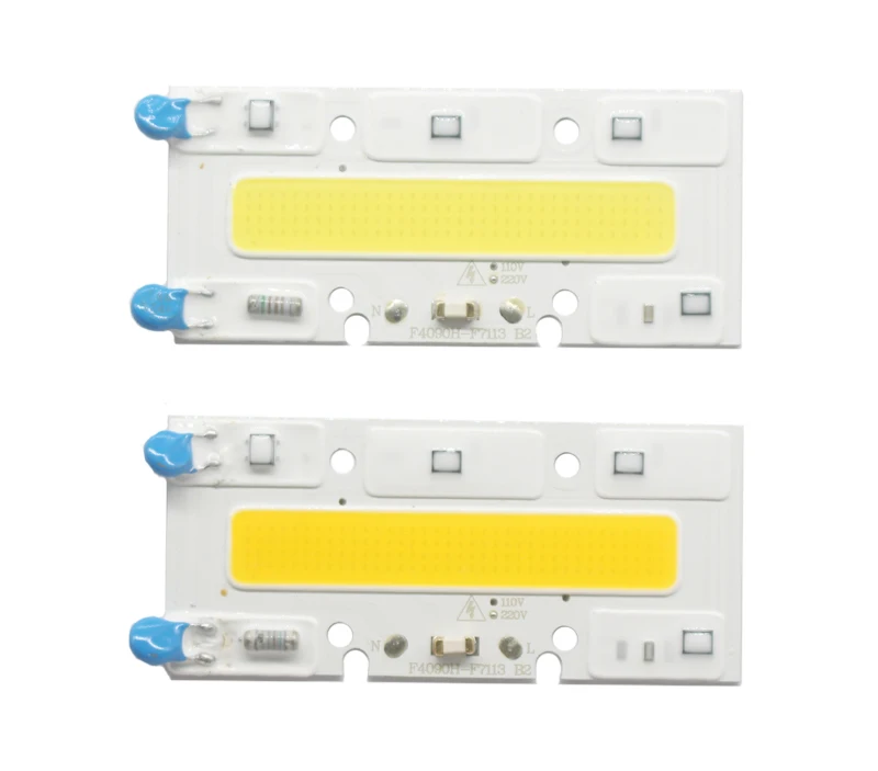 Светодиодный COB чип лампа освещения 30 Вт 110 В/220 В IP65 Smart IC подходит для DIY