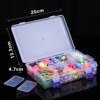 

Environmentally Friendly Large Capacity Square Multipurpose Display Storage Box Transparent Plastic