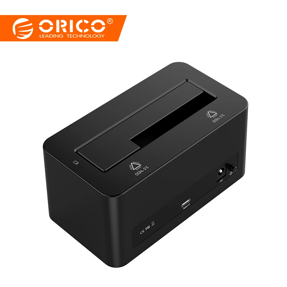 

ORICO 2.5 / 3.5 inch Type-C Hard Drive Docking Station 10Gpbs High Speed HDD Case 12TB Large Capacity HDD Box For Laptop Desktop