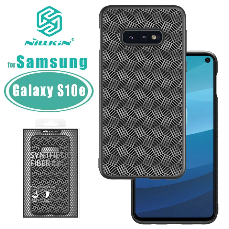 S10e Case For Samsung Galaxy S10e case back cover Synthetic fiber Plaid protective case for samsung s10e Nillkin original case S10e Case For Samsung Galaxy S10e case back cover Synthetic fiber Plaid protective case for samsung s10e Nillkin original case