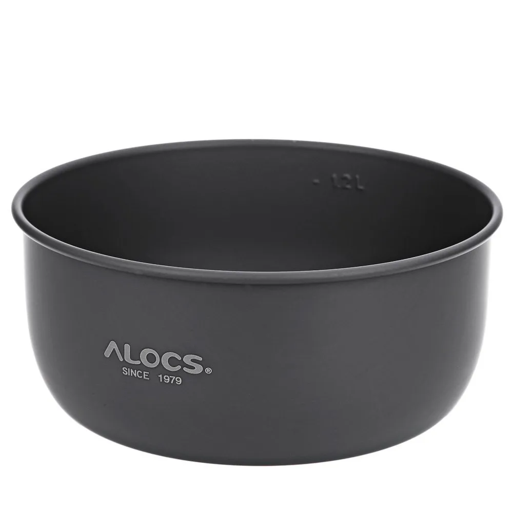 Panelas ao ar Fogão a Álcool Conjunto para Acampamento Fogão com Gripper Alocs Pessoa Livre Acampamento Cozinhar Caminhadas Piquenique Pot C05 2-4 18 livre acampamento fogão a álcool cozinhar conjunto