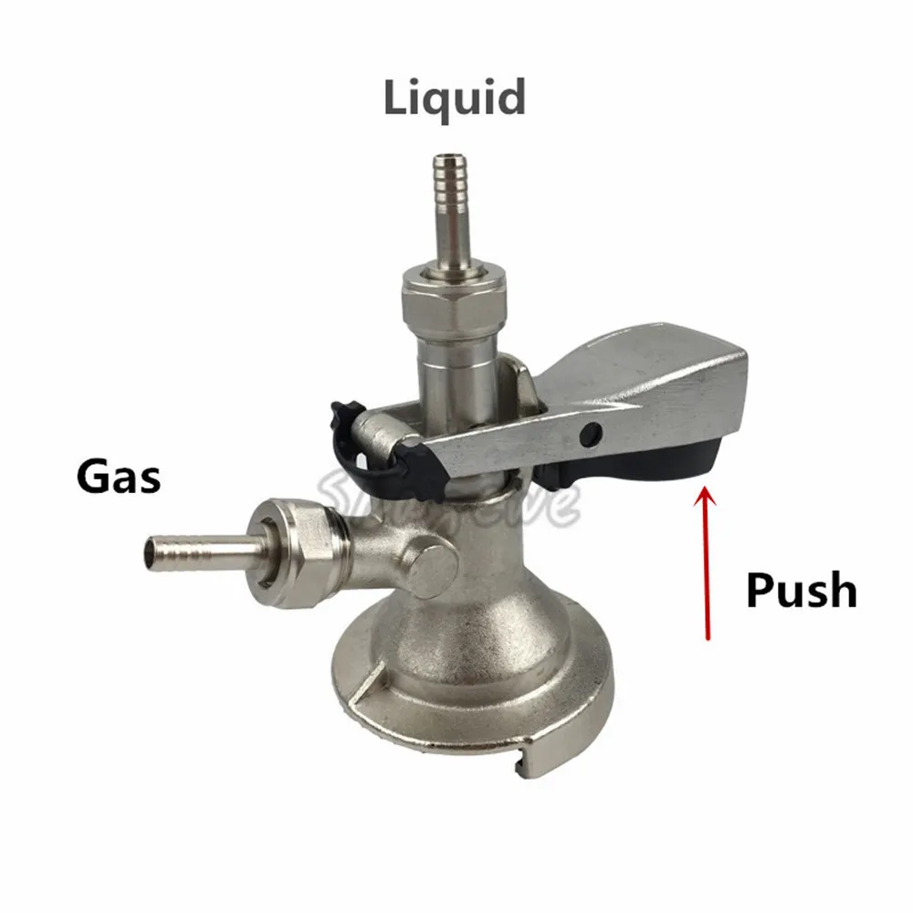 Draft Beer Keg Coupler Beer Tap System Connectors Beer Brewing Dispenser Tap A Type G Type S Type D Type Couplers (2)