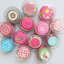 Формы для выпечки кекс 200 шт за партия бумаги торт чашка из гофрированного картона, для выпечки формы для маффинов торт! Высота: 32 мм, основание: 50 мм 4,5"