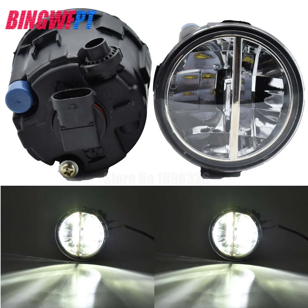 

2PCS/pair Car LED Fog Light Angel Eye DRL Daytime Running Light For Infiniti QX70 QX56 Q60 QX50 Q70 G25 G37 2006-2014