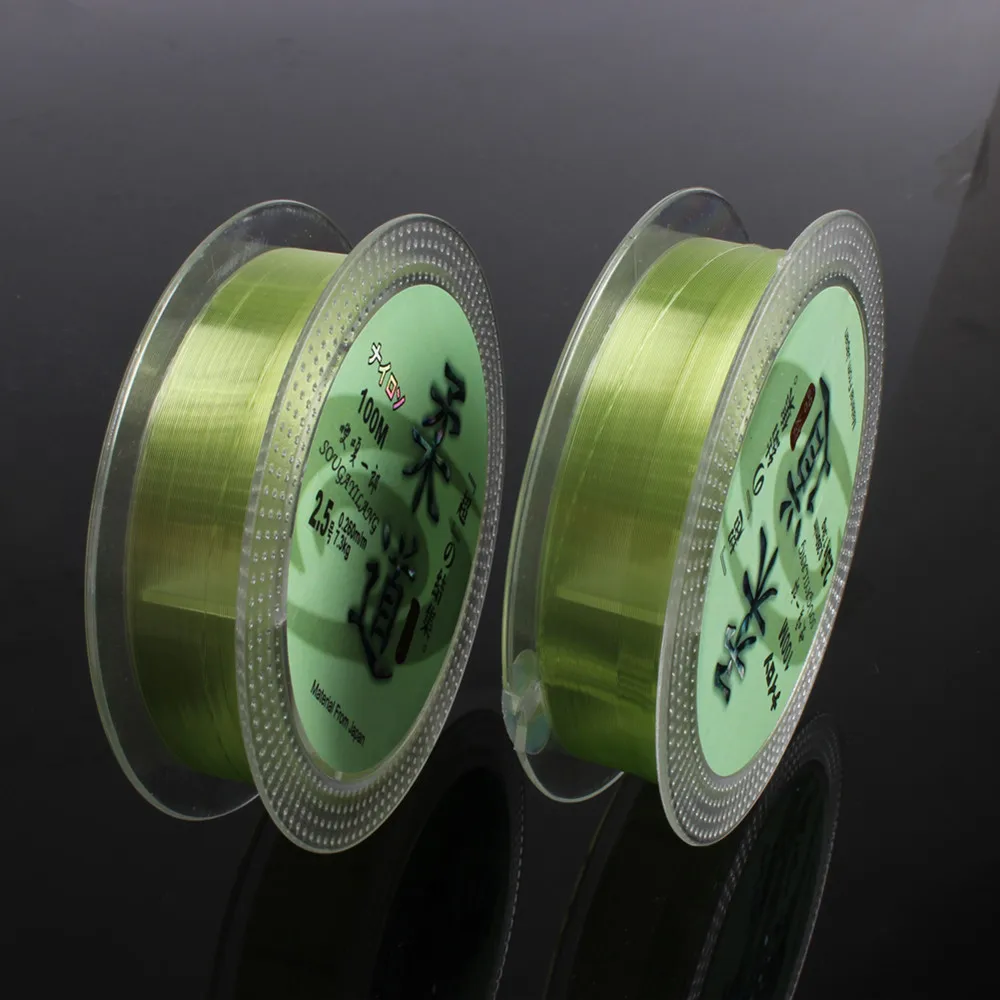 100m Fluorocarbon Fishing Line 0.6#-7# Leader Wire Fishing Cord Accessories the Flurocarbone Winter Rope Fly Fishing Lines