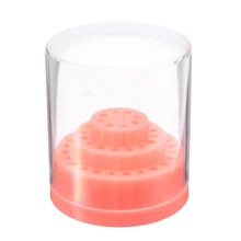 Mayitr 48 отверстий, контейнер для сверл для ногтей, пластиковый держатель для сверл для ногтей, подставка, витрина, Маникюрный Инструмент