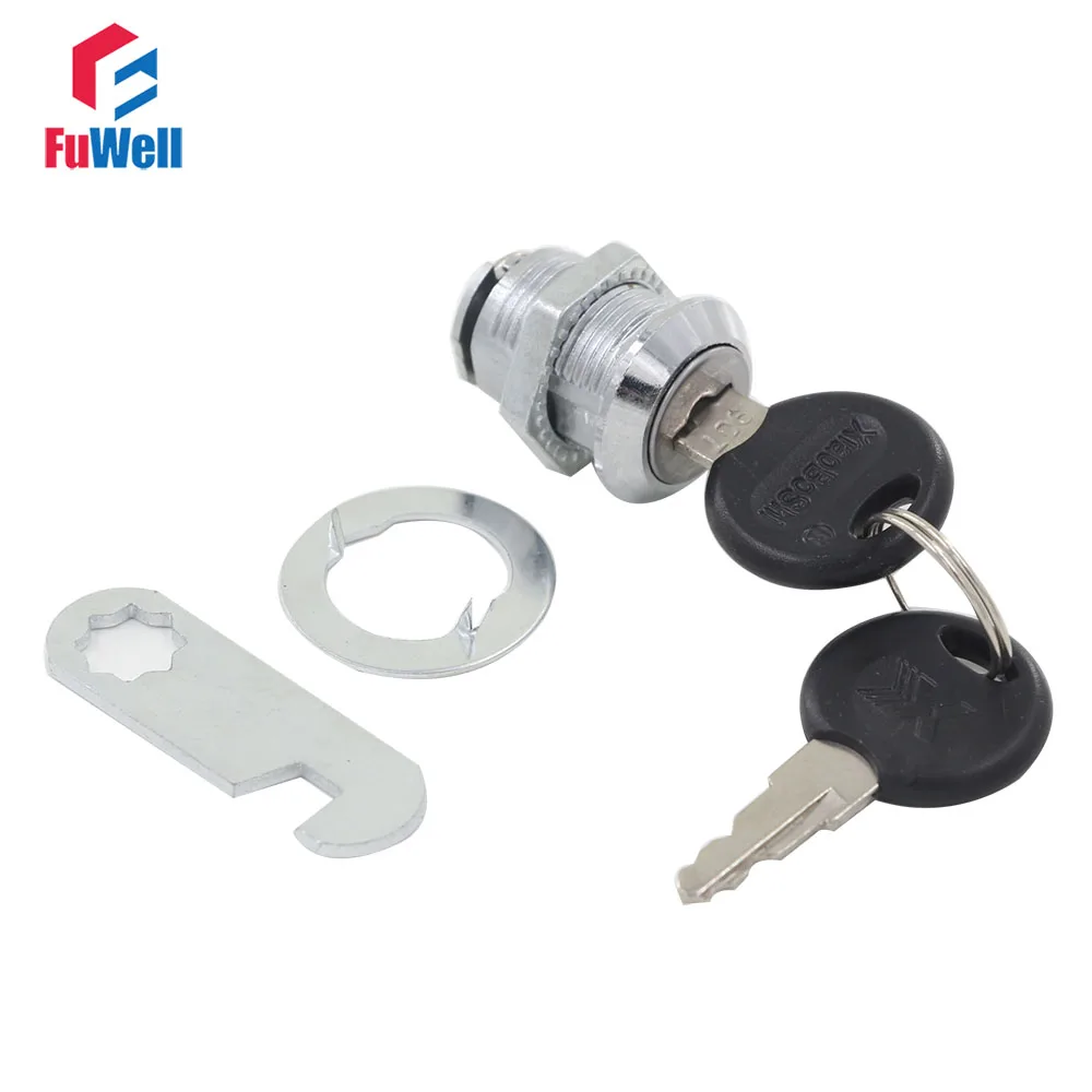 

20mm Length Mini Cam Lock with Keyed Alike or Different Security Mailbox Cam Lock Cabinet Cupboard Drawer Lock