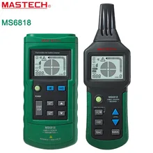 MASTECH MS6818 Расширенный тестер провода трекер многофункциональный кабель детектор 12~ 400 В труба локатор метр