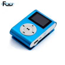 FUU Mini MP3 Music Player High Quality MINI Clip Sport MP3 Player With Micro TF/SD Card Lithium Battery Slot 2016 New Arrival