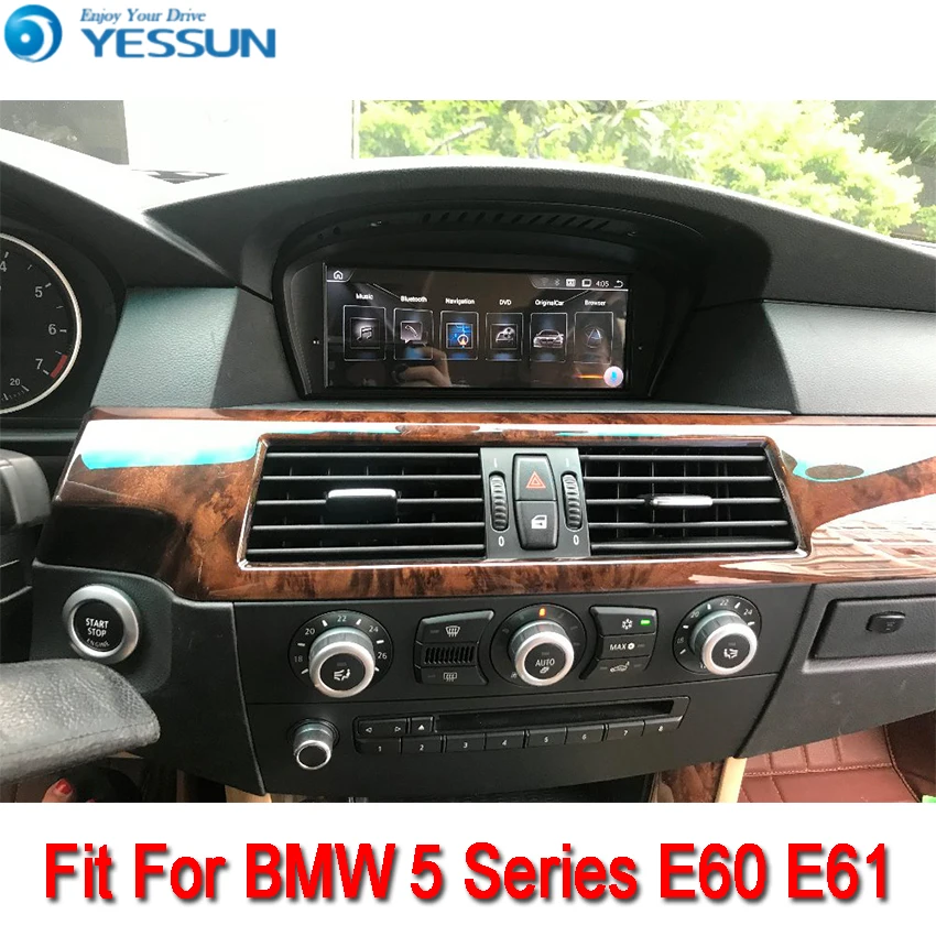 YESSUN For BMW E60 2003 2010 Android font b Car b font Navigation GPS HD Touch